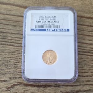 Gold Coin in Protective Case